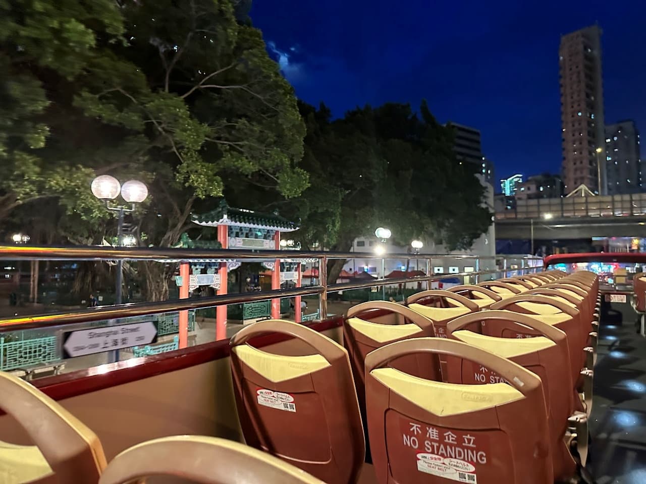 Hong Kong Open Top Bus Night Tour - სურათი 4