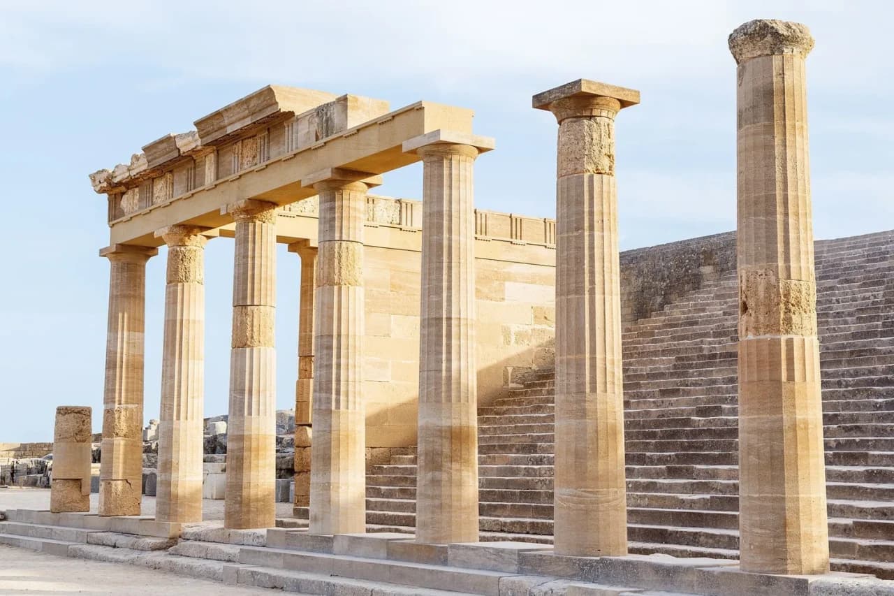 Ancient Acropolis of Lindos - სურათი 8