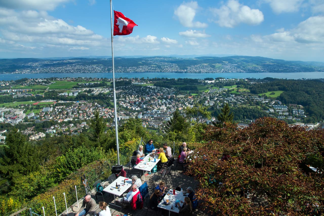 Zurich Sunset Tour and Dinner with Swiss Cheese Fondue - მთავარი სურათი