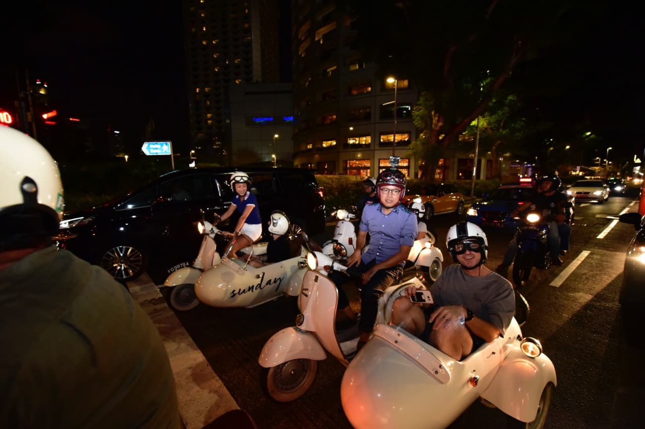 Singapore Sidecars Night Tour - სურათი 7