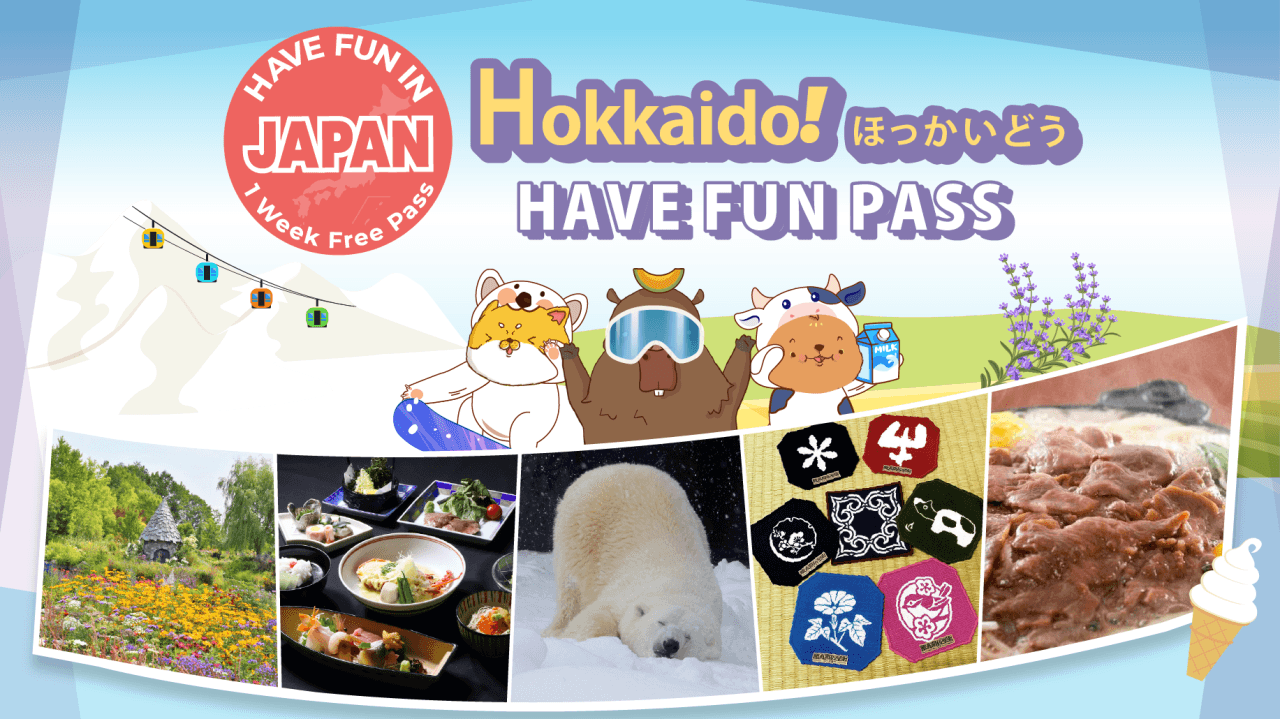 Have Fun in Hokkaido Pass - 1 Week Free Pass - მთავარი სურათი