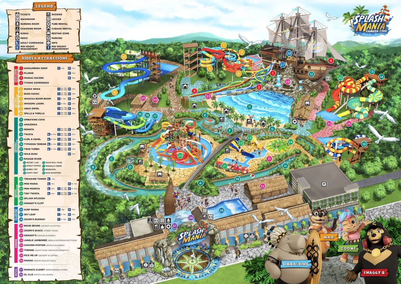 SplashMania Waterpark Ticket in Gamuda Cove - სურათი 15