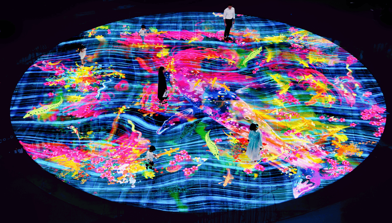 Digital Light Canvas by teamlab Ticket - სურათი 4