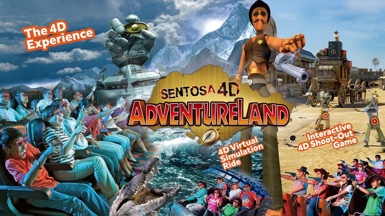 Sentosa 4D AdventureLand Ticket - მთავარი სურათი
