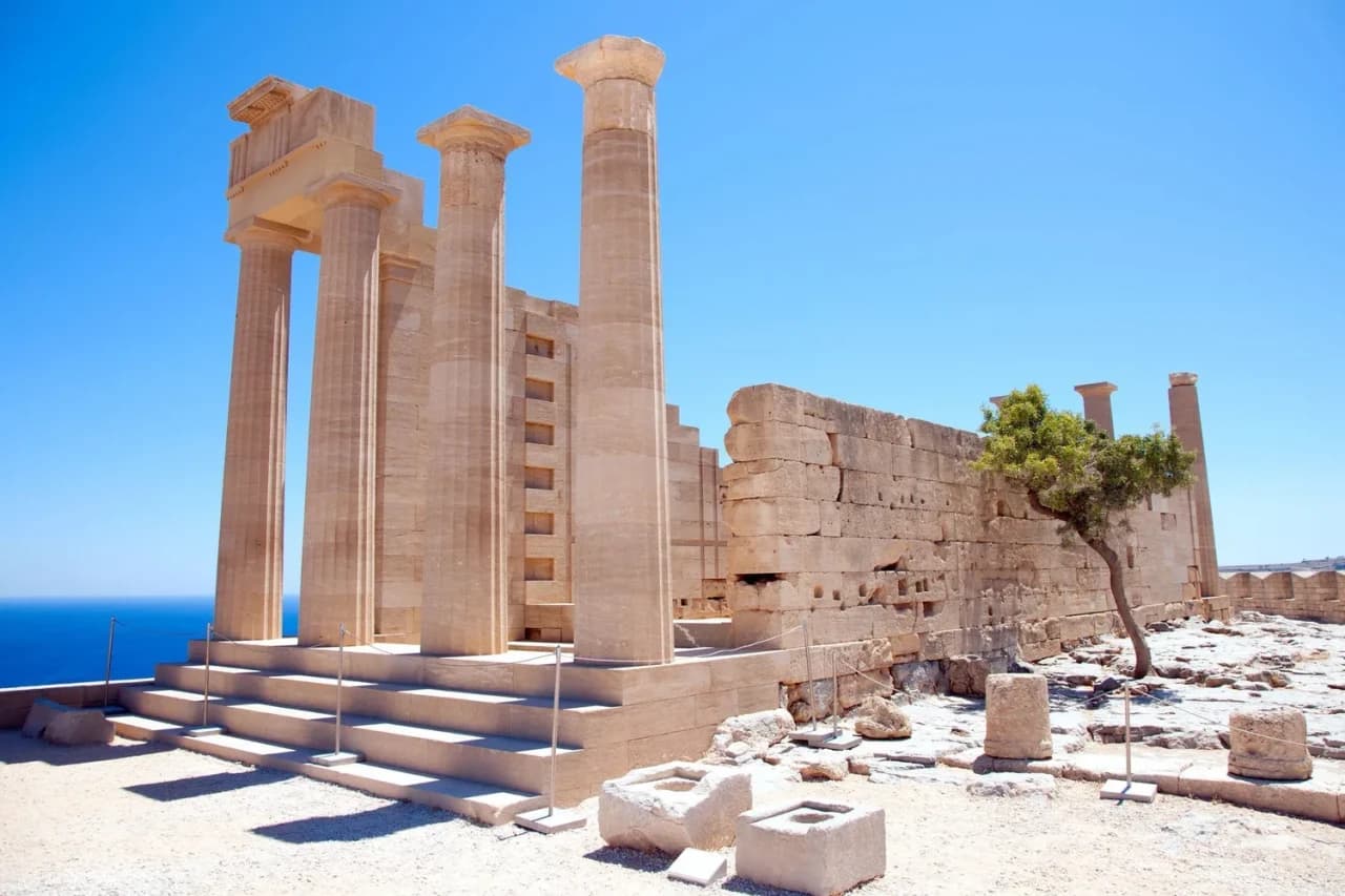 Ancient Acropolis of Lindos - სურათი 6