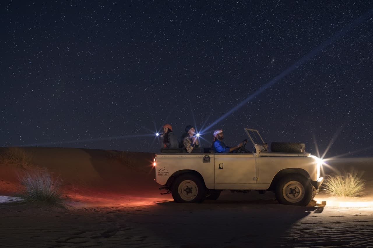 Dubai Private Night Safari Tour with Astronomy Session - მთავარი სურათი