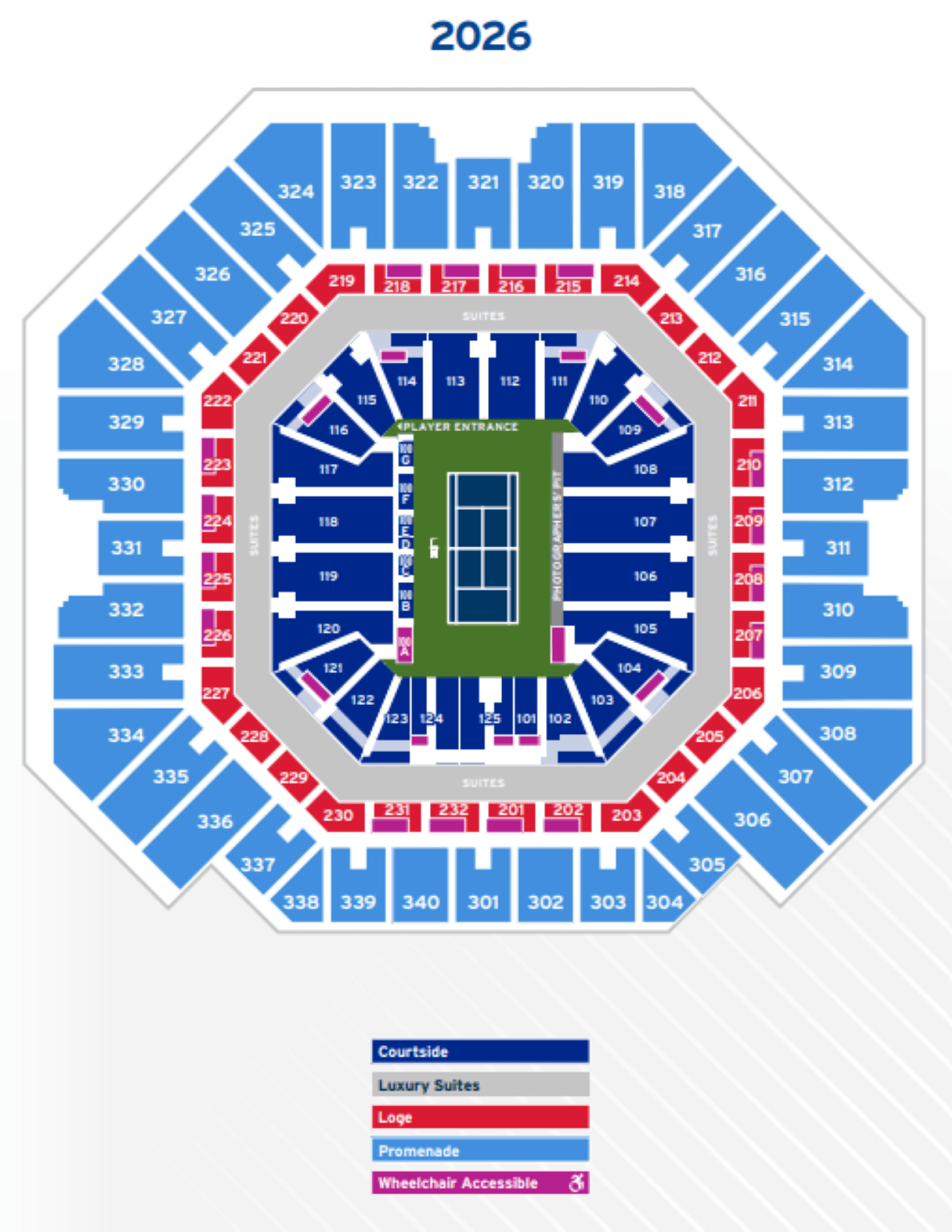 Tennis Tournament US Open 2026 Ticket (30 Aug - 13 Sep) - სურათი 9