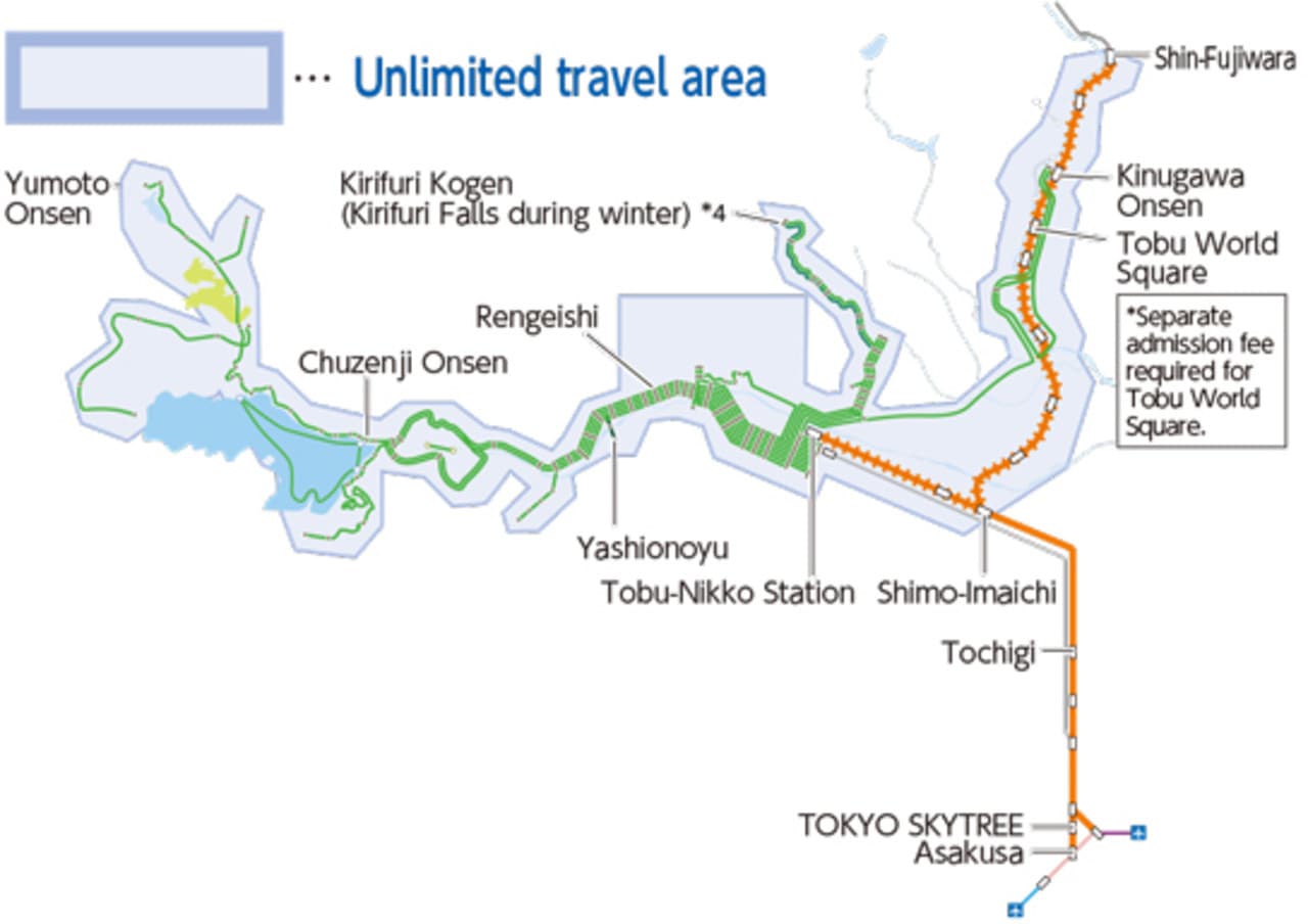 Nikko Pass All Area - სურათი 10