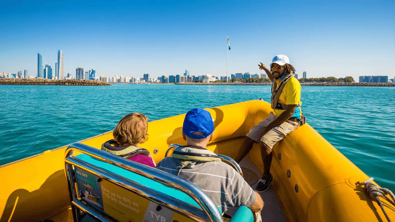 The Yellow Boats Abu Dhabi Speedboat Tour - სურათი 9