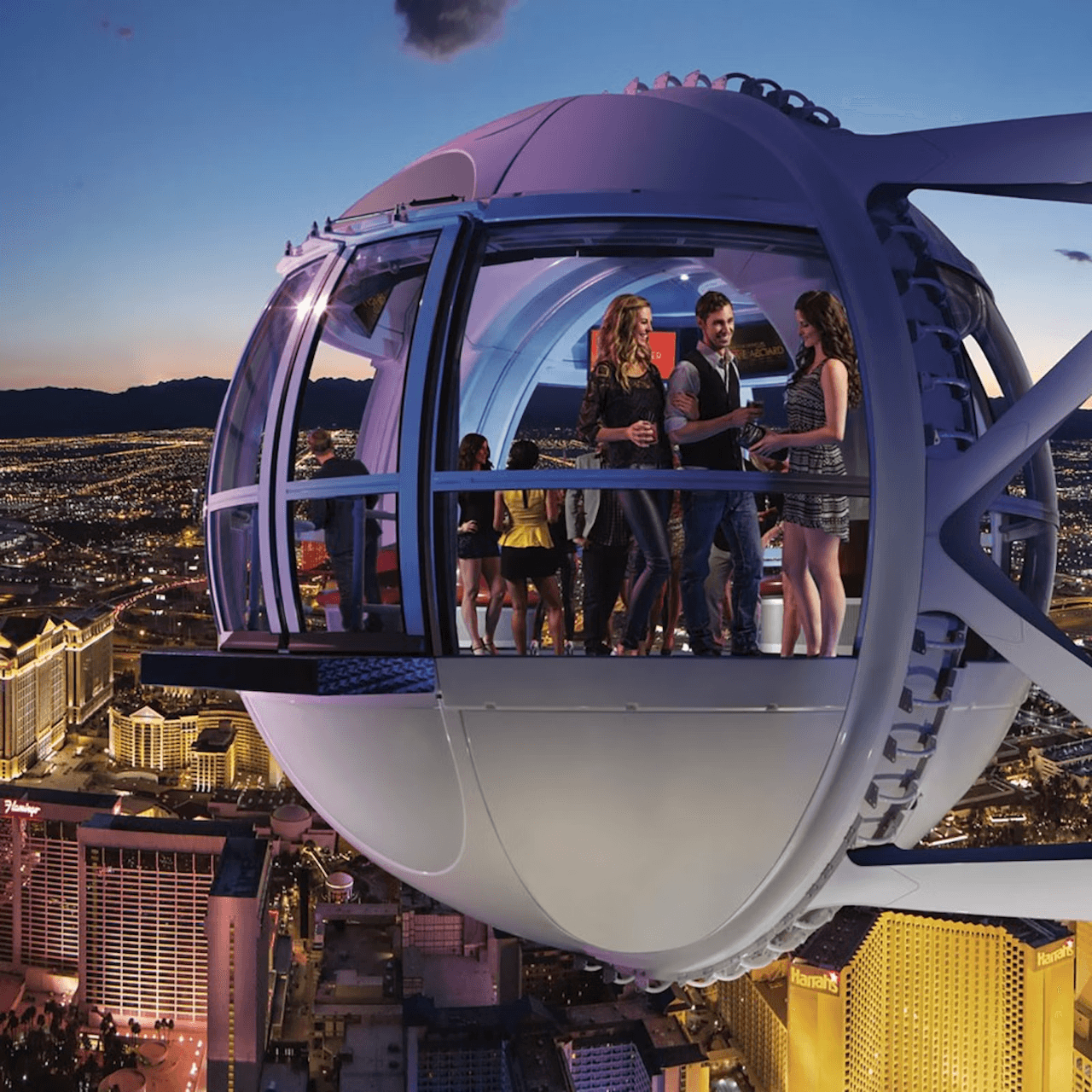 LINQ High Roller Ferris Wheel Ticket - სურათი 3