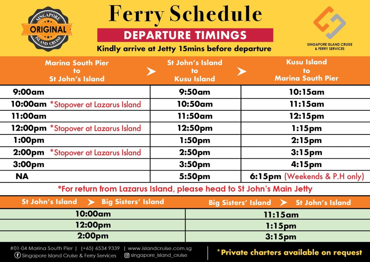 Singapore Island Cruise - St. John's Island, Lazarus Island, and Kusu Island by Ferry - სურათი 11