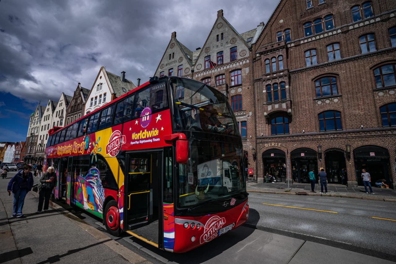 City Sightseeing Bergen Hop-on Hop-off Bus Tour - სურათი 2