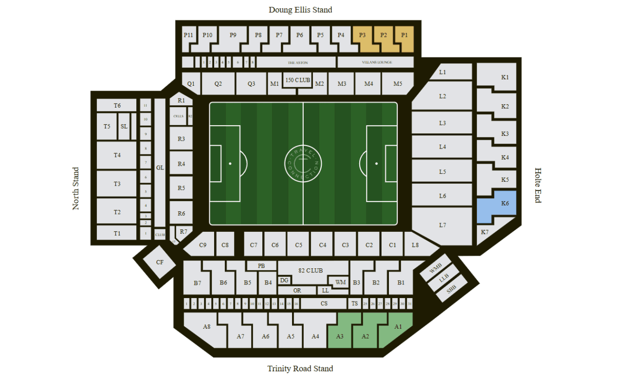 Premier League Football - Aston Villa FC Match Ticket at Villa Park Stadium - მთავარი სურათი
