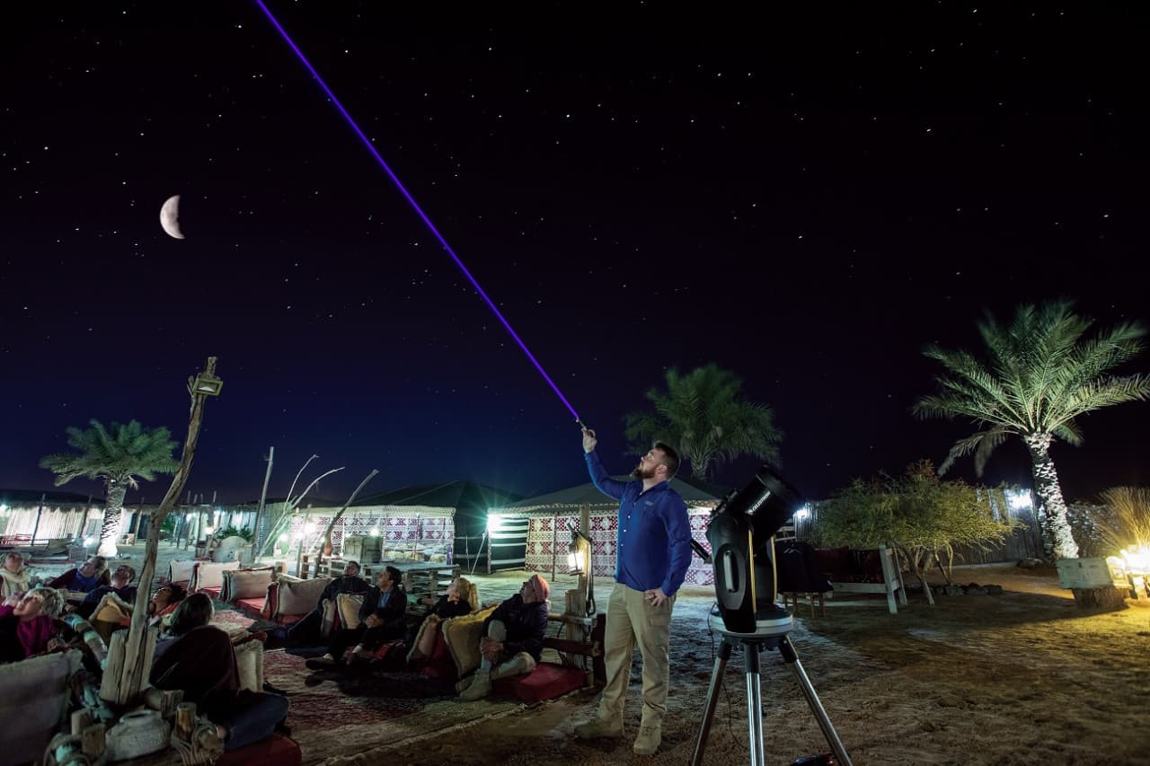 Dubai Private Night Safari Tour with Astronomy Session - სურათი 4