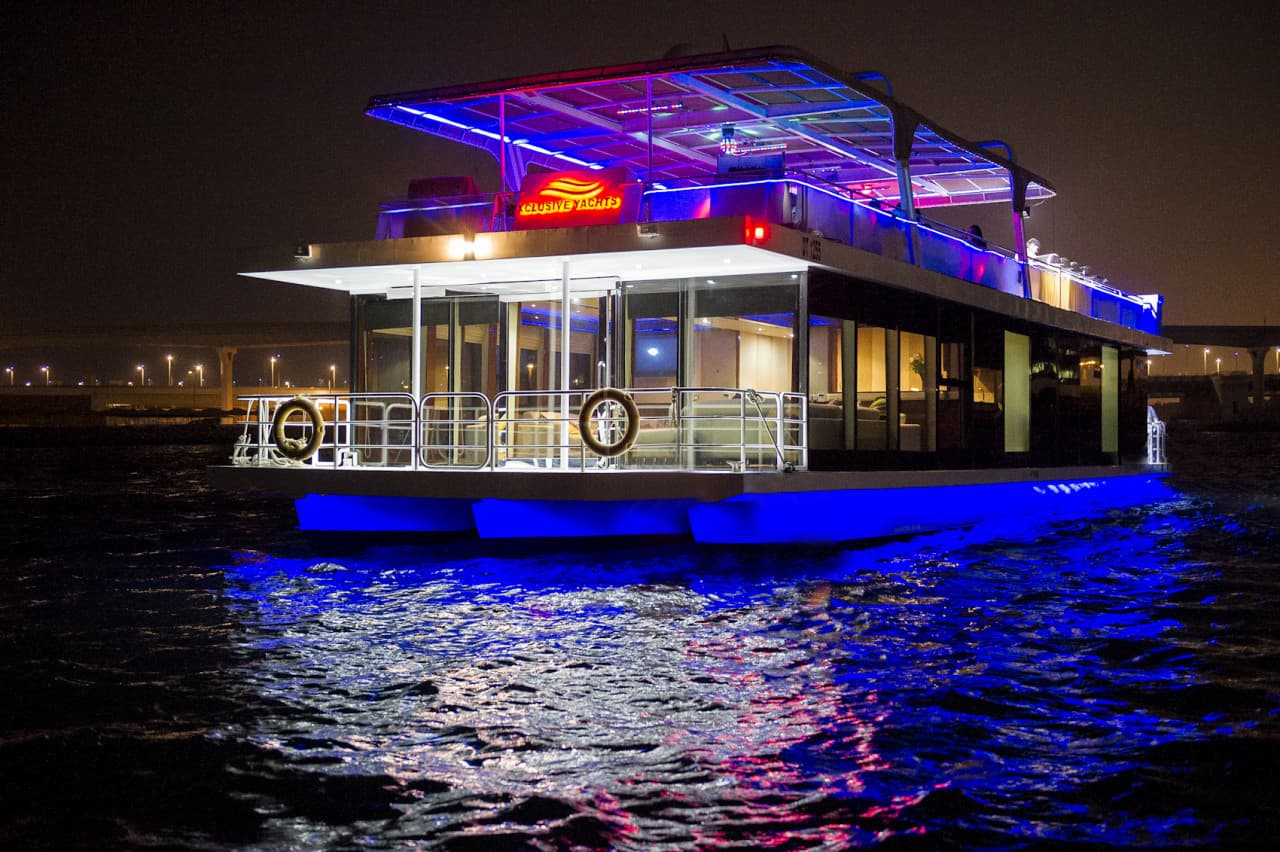 Dubai Marina Sunset or Dinner Cruise with Live Music - სურათი 2