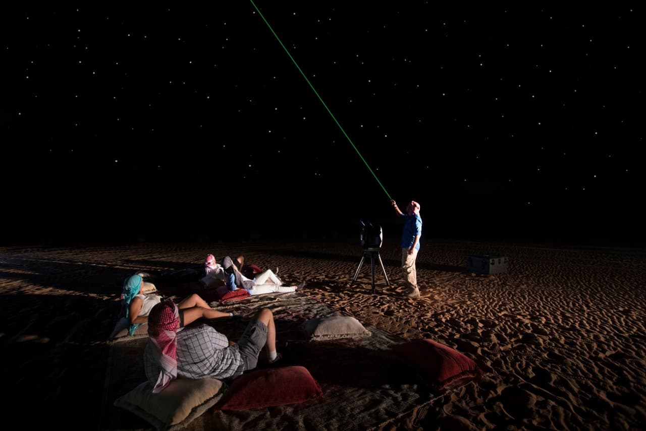 Dubai Private Night Safari Tour with Astronomy Session - სურათი 3