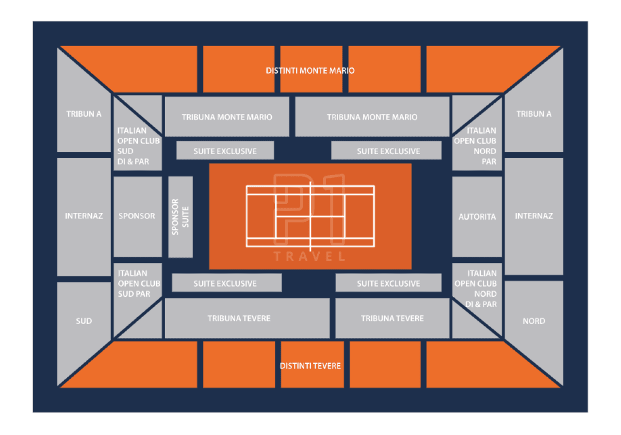 Tennis Tournament ATP Rome 2027 Ticket (May 5 - 16) - სურათი 3