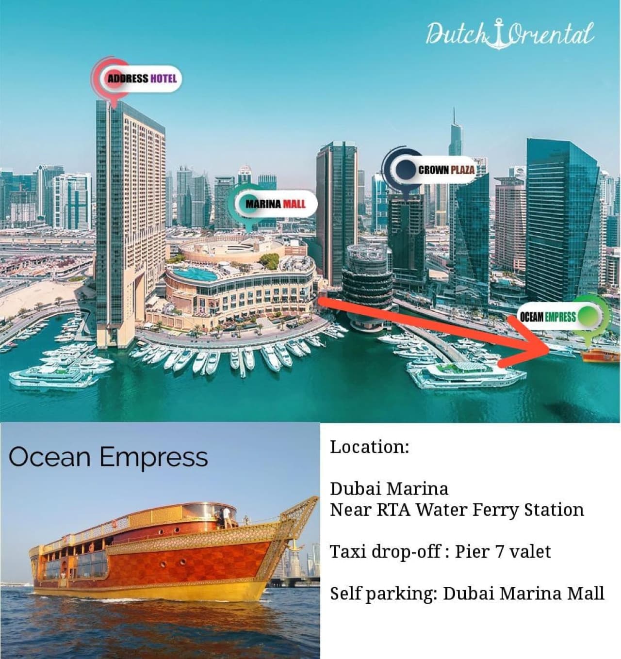 Dubai Ocean Empress  Dinner Dhow Cruise - სურათი 8