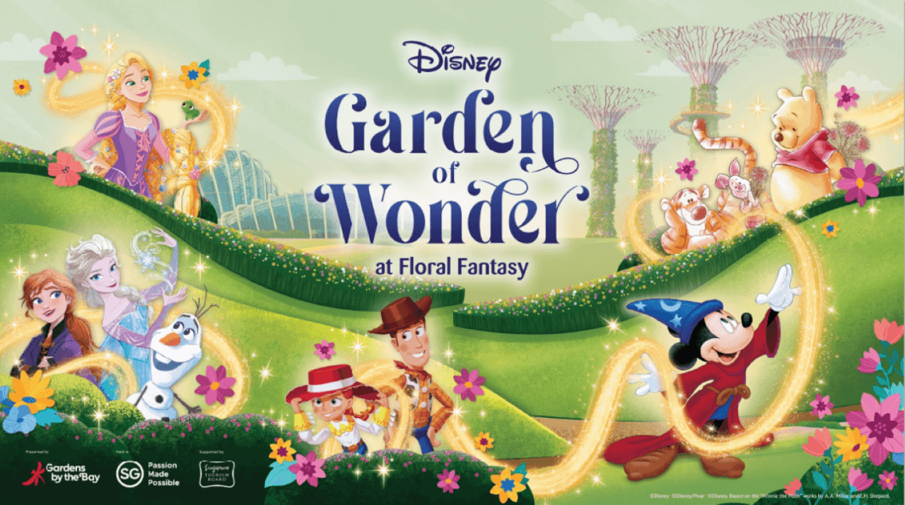 COMBO: Gardens by the Bay - Floral Fantasy + National Orchid Garden - მთავარი სურათი