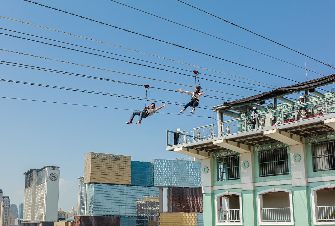 ZIPCITY Macau Zipline Ticket - სურათი 5
