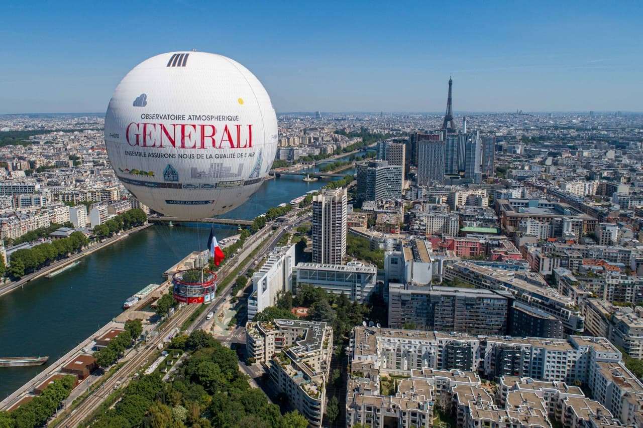 Generali Balloon Flight Over Paris - სურათი 3