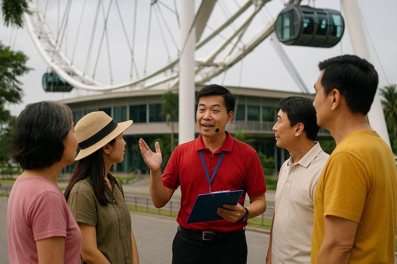Singapore Flyer Ticket - სურათი 10
