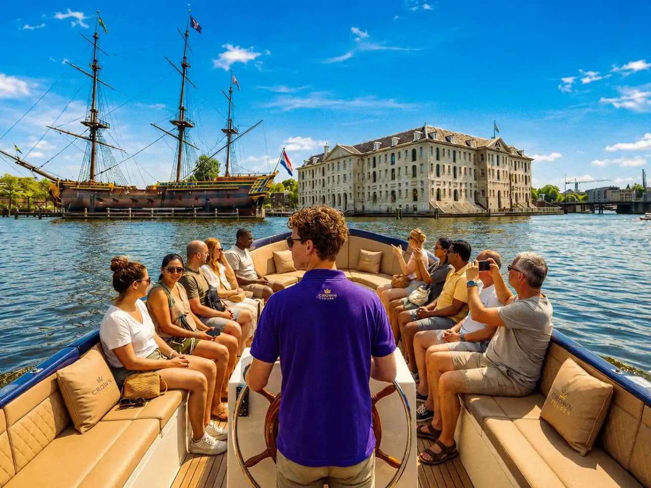 Amsterdam Open Boat Morning Cruise - სურათი 4
