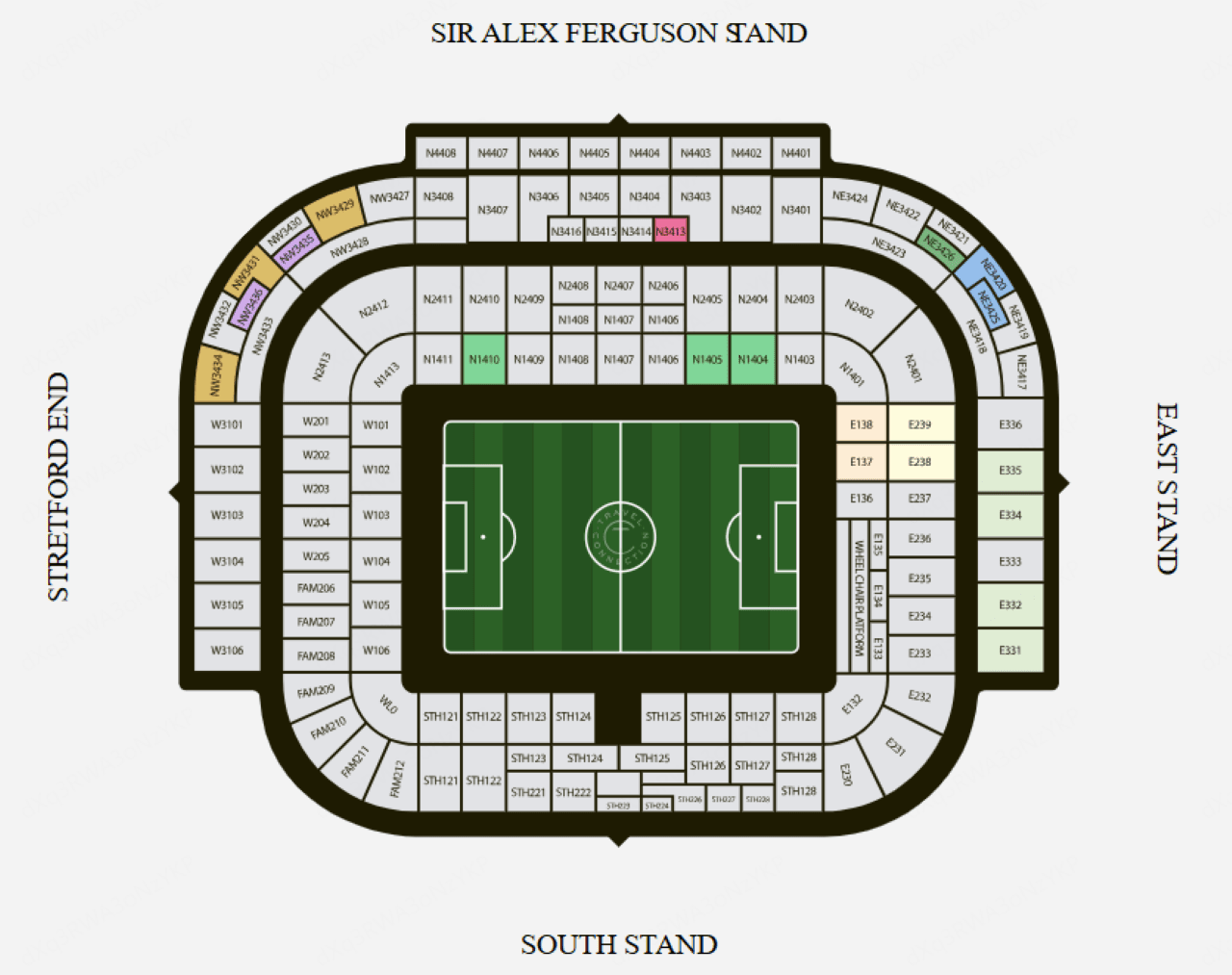 Premier League Football - Manchester United FC Match Ticket at Old Trafford Stadium - სურათი 4