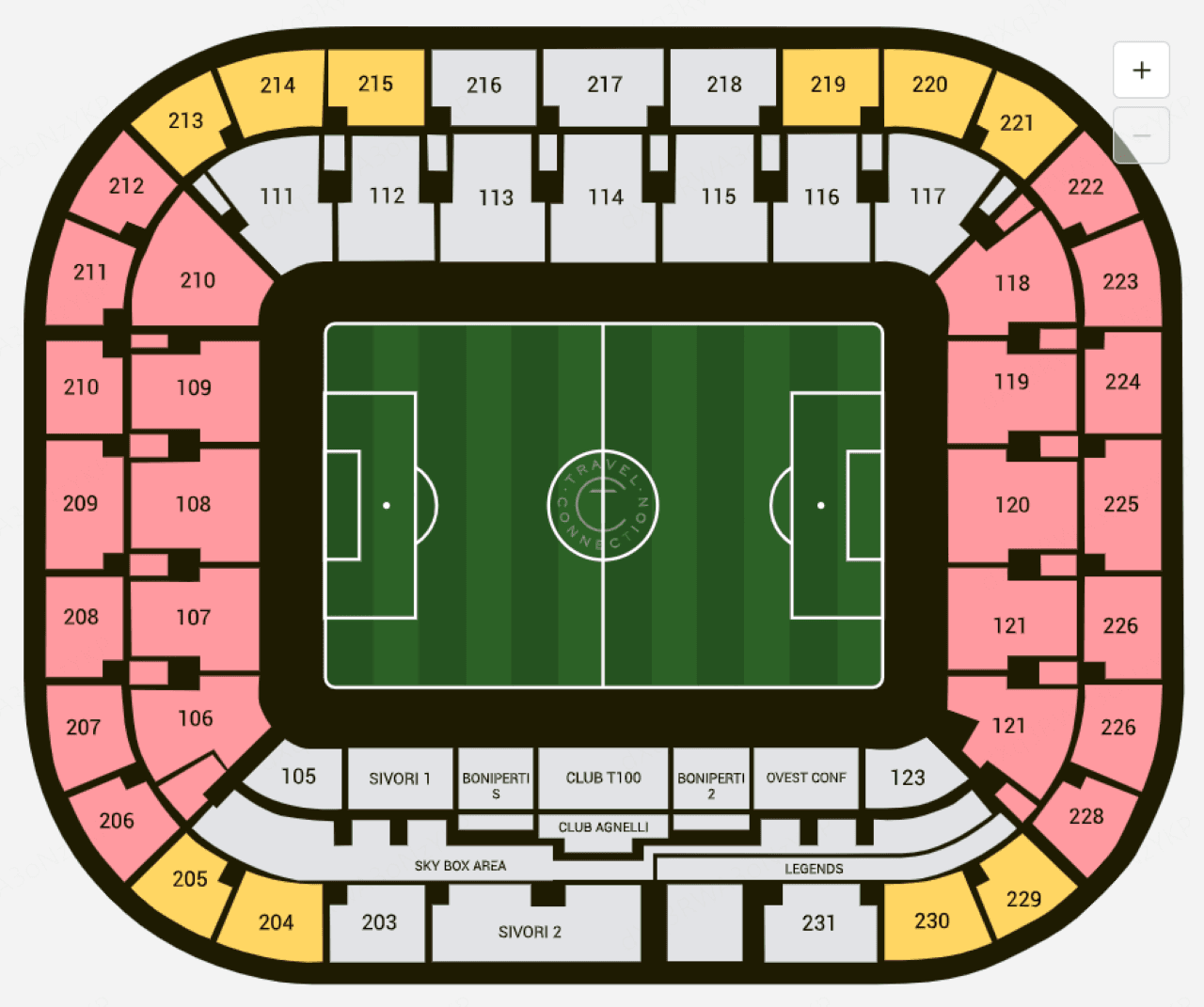 Italian Serie A Football  - Juventus FC Match Ticket at Allianz Stadium - სურათი 6