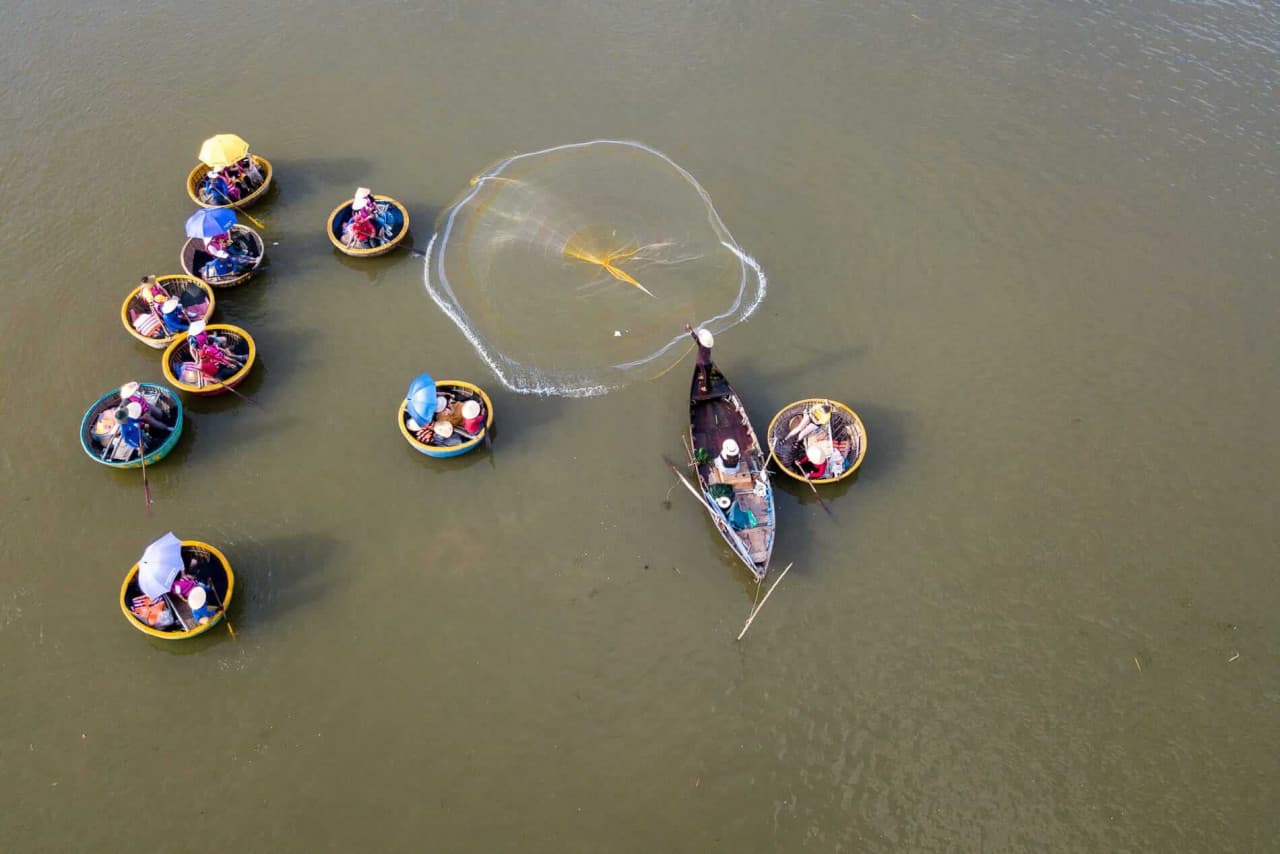 Hoi An Coconut Forest Basket Boat Ride - სურათი 6
