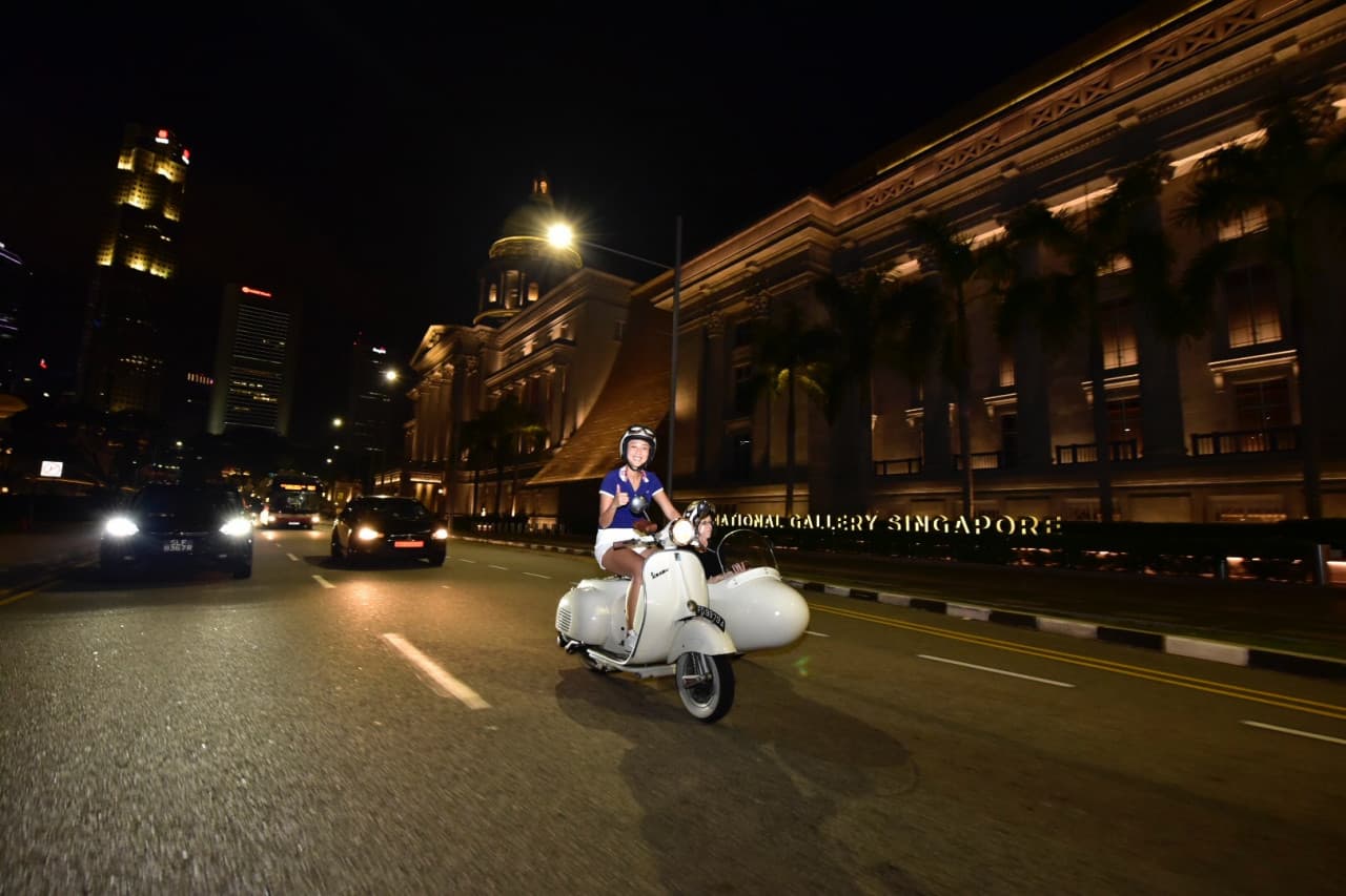 Singapore Sidecars Night Tour - სურათი 2