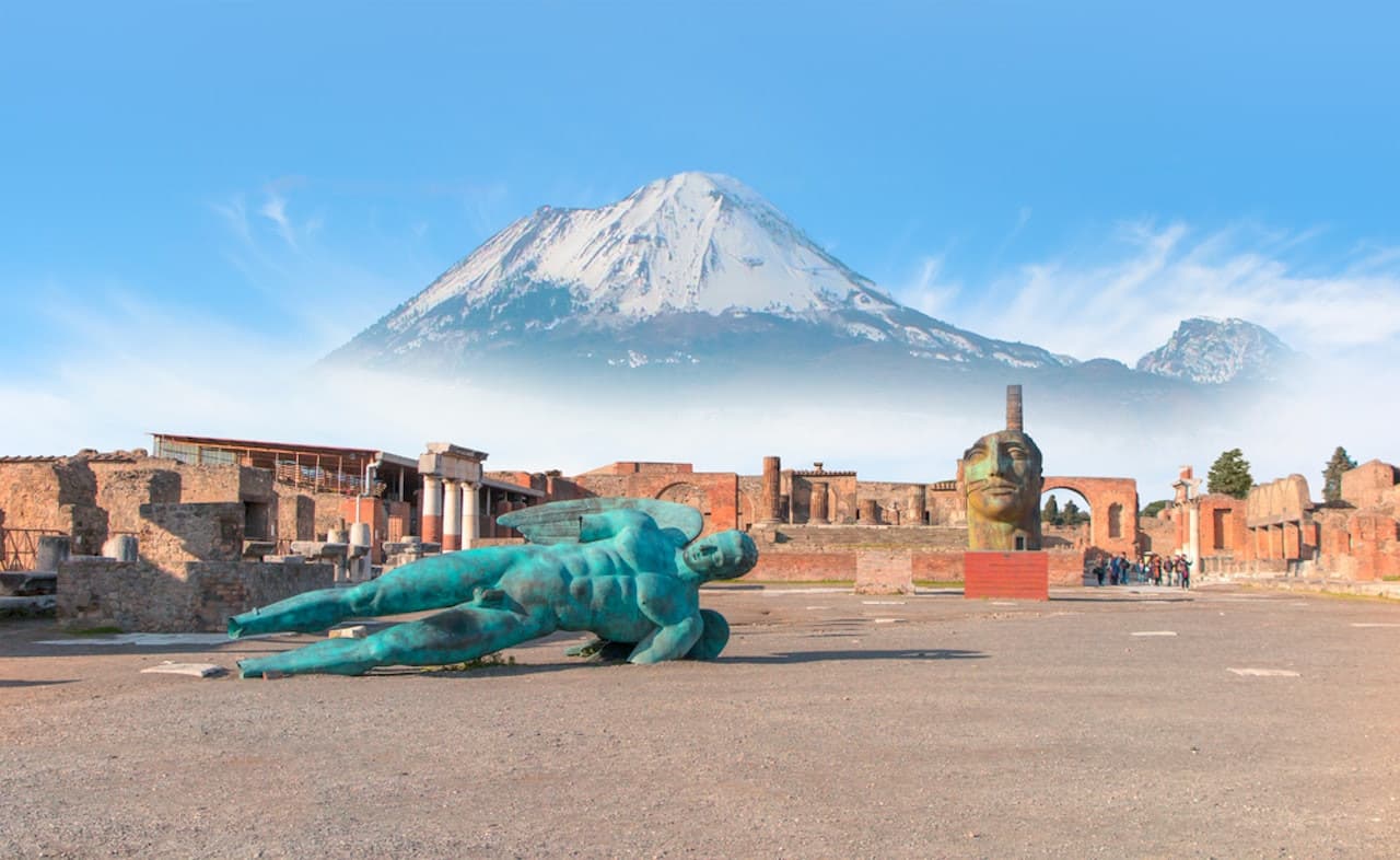 Pompeii & Mount Vesuvius: Entrance + Roundtrip from Rome - მთავარი სურათი