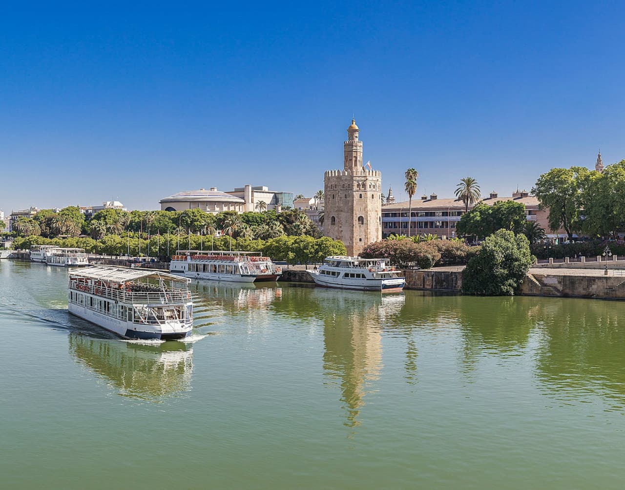 Seville: Sightseeing Cruise from Torre Del Oro - მთავარი სურათი