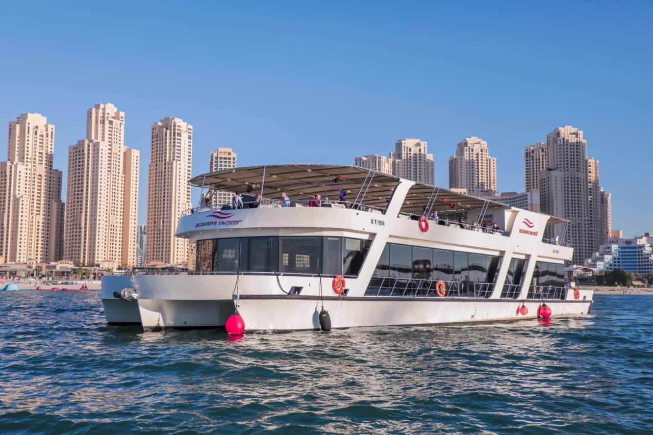 Dubai Marina Sunset or Dinner Cruise with Live Music - სურათი 5