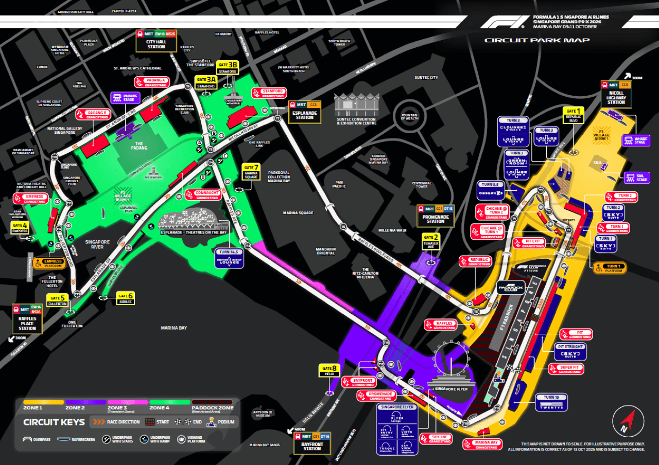 Formula 1 Singapore Airlines Singapore Grand Prix 2026 (9 - 11 October) - სურათი 39