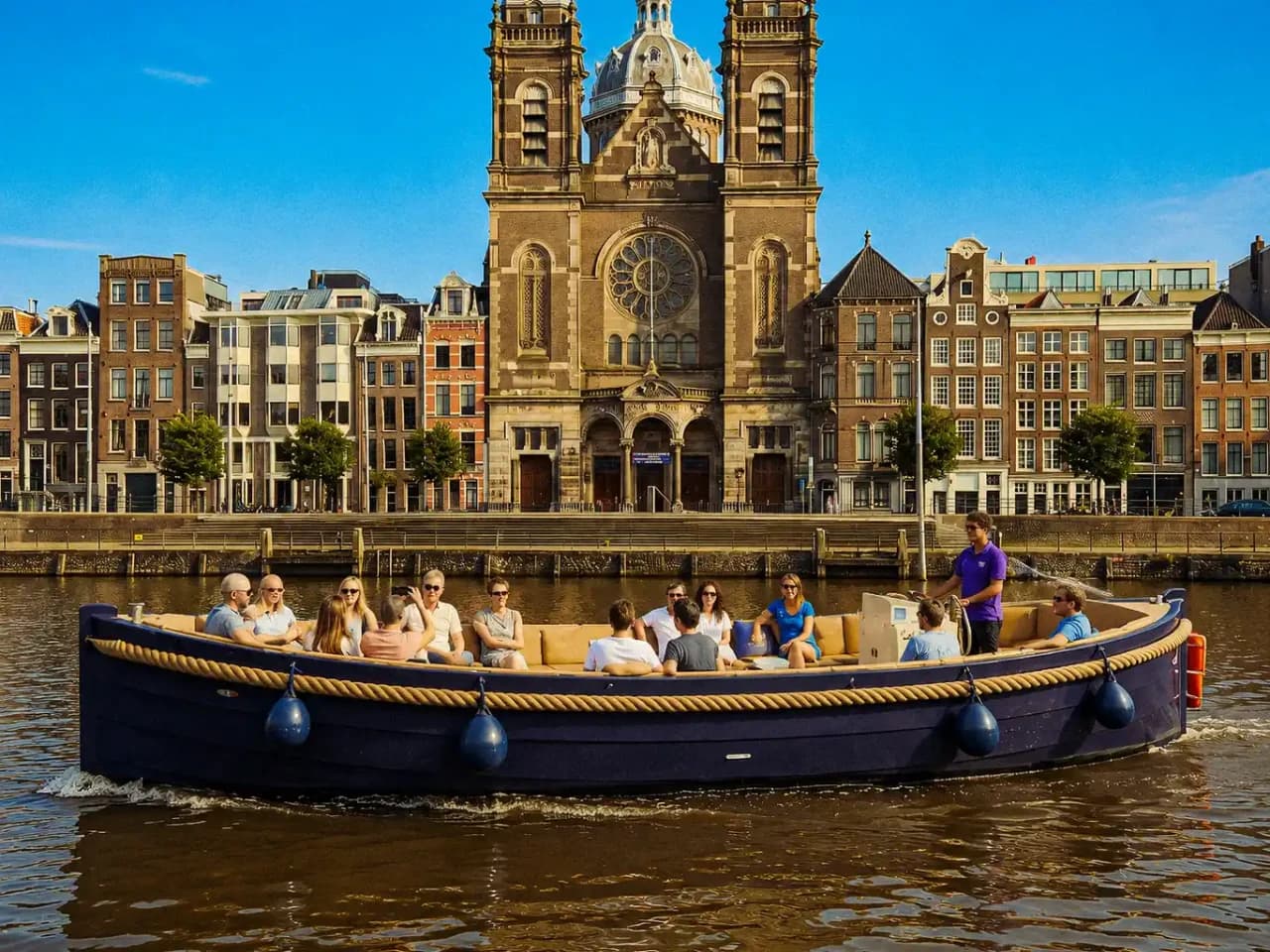 Amsterdam Open Boat Morning Cruise - სურათი 8