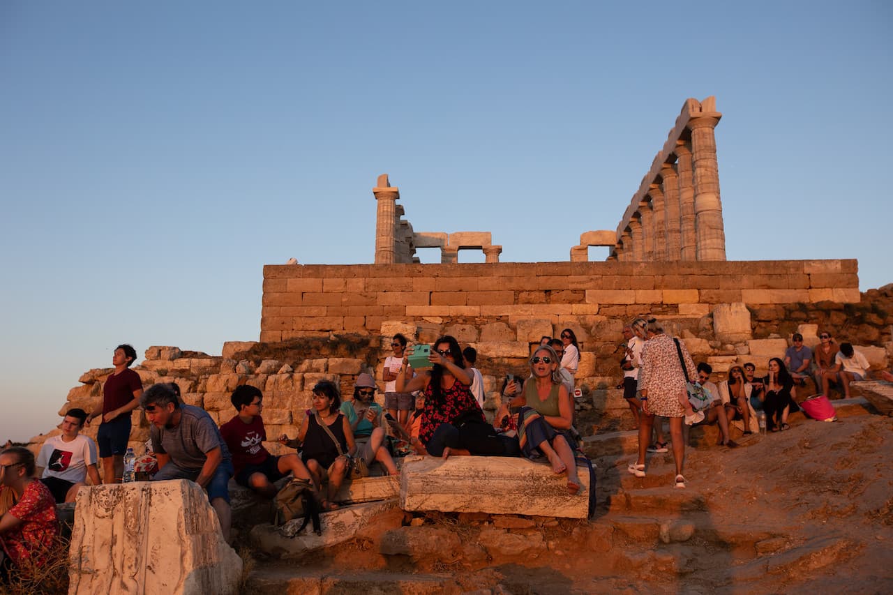 Temple of Poseidon in Cape Sounion Sunset Tour from Athens - სურათი 5