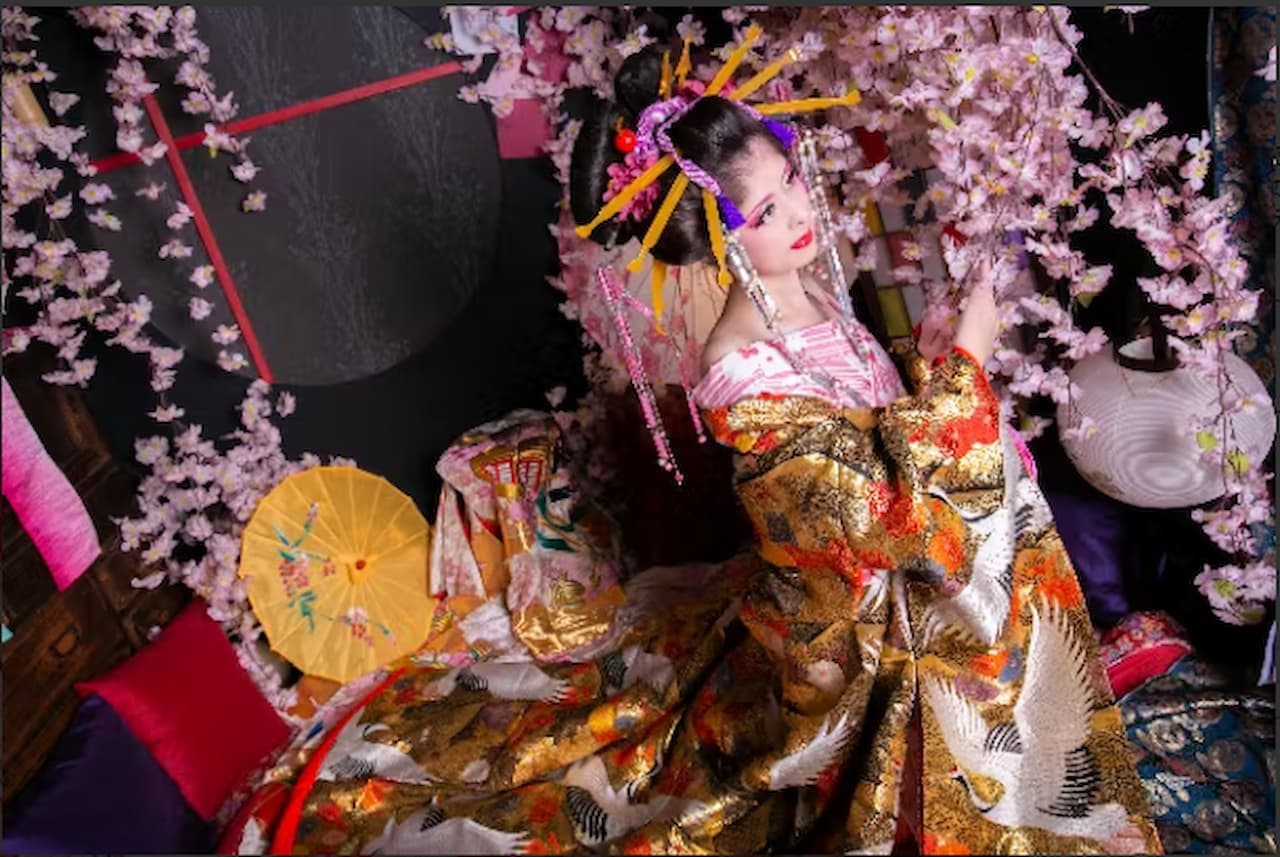 Oiran Experience with Photoshoot at Studio Arare - სურათი 3