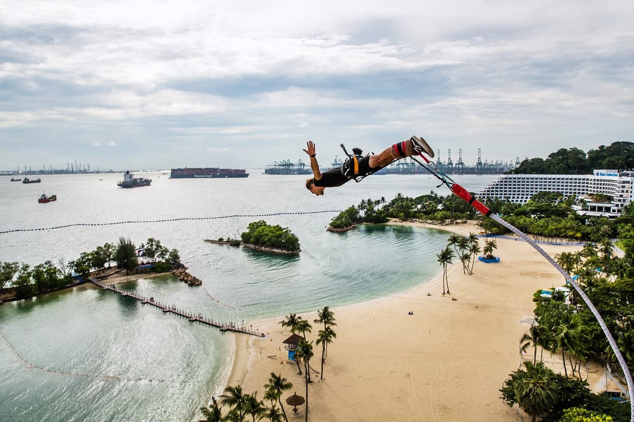 Skypark Sentosa by AJ Hackett Ticket: Bungy Jump and Giant Swing - სურათი 15