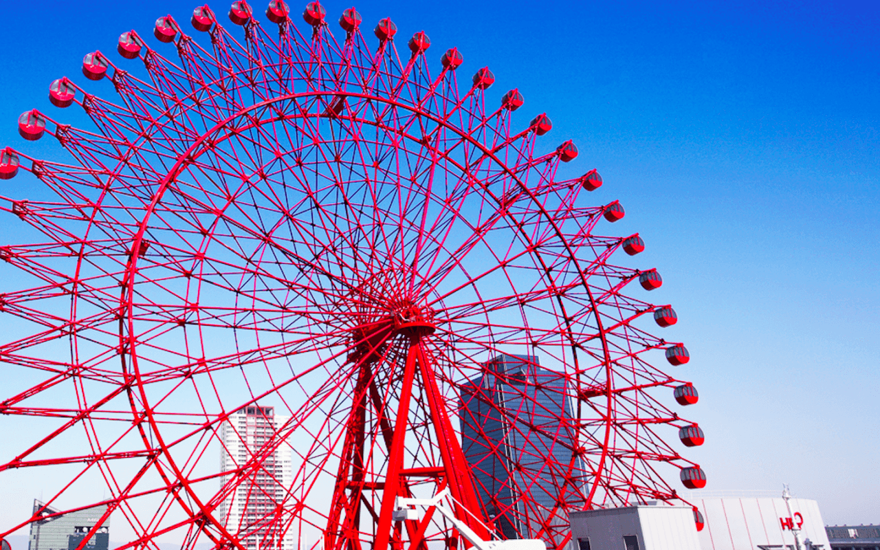 Osaka Umeda HEP FIVE Ferris Wheel Ticket - მთავარი სურათი