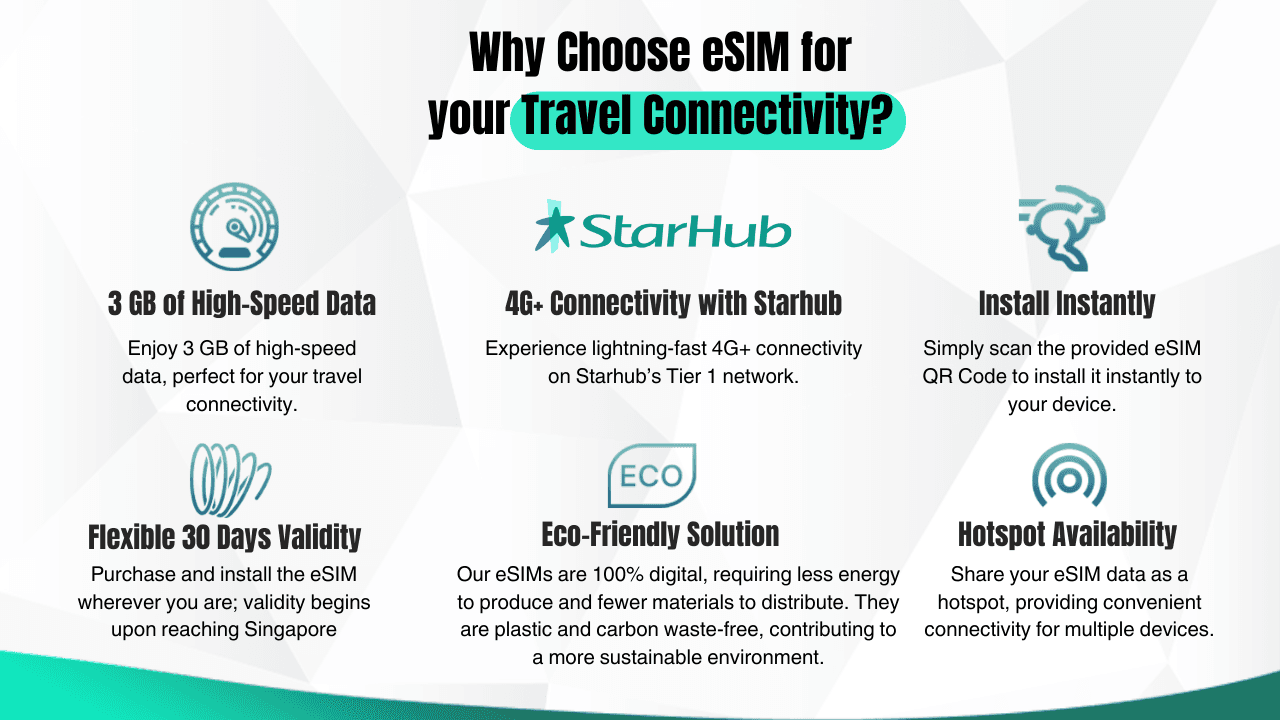 Singapore Airhub eSIM - სურათი 2