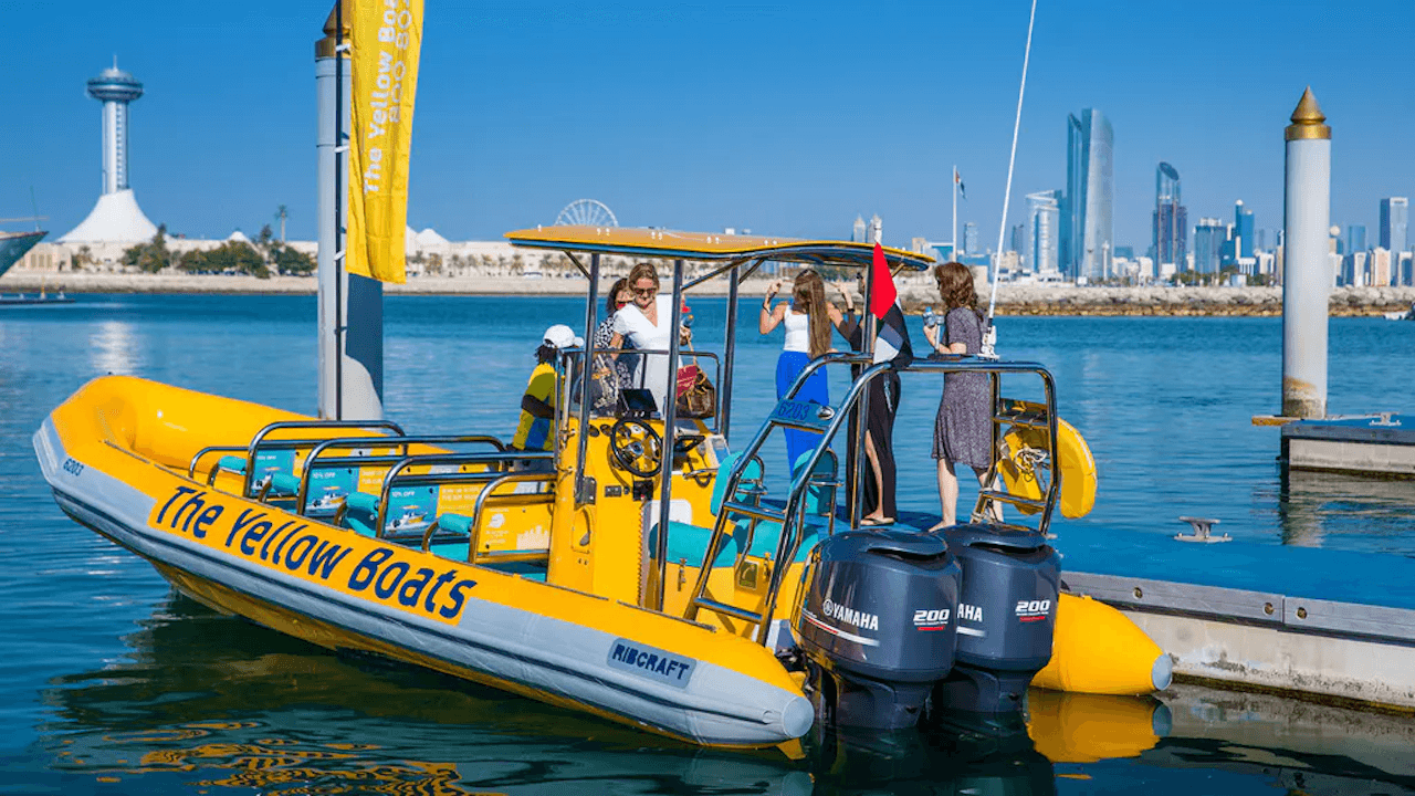 The Yellow Boats Abu Dhabi Speedboat Tour - სურათი 12
