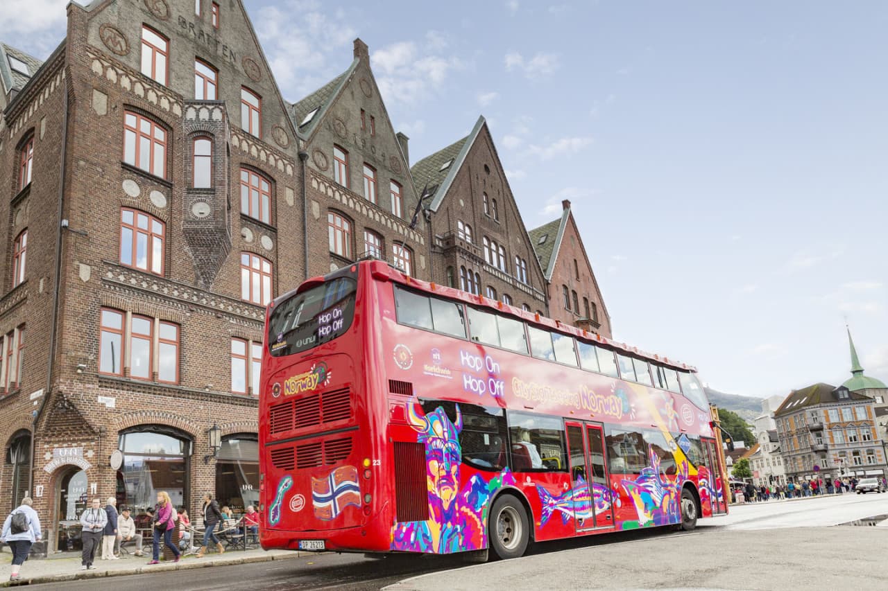 City Sightseeing Bergen Hop-on Hop-off Bus Tour - სურათი 3