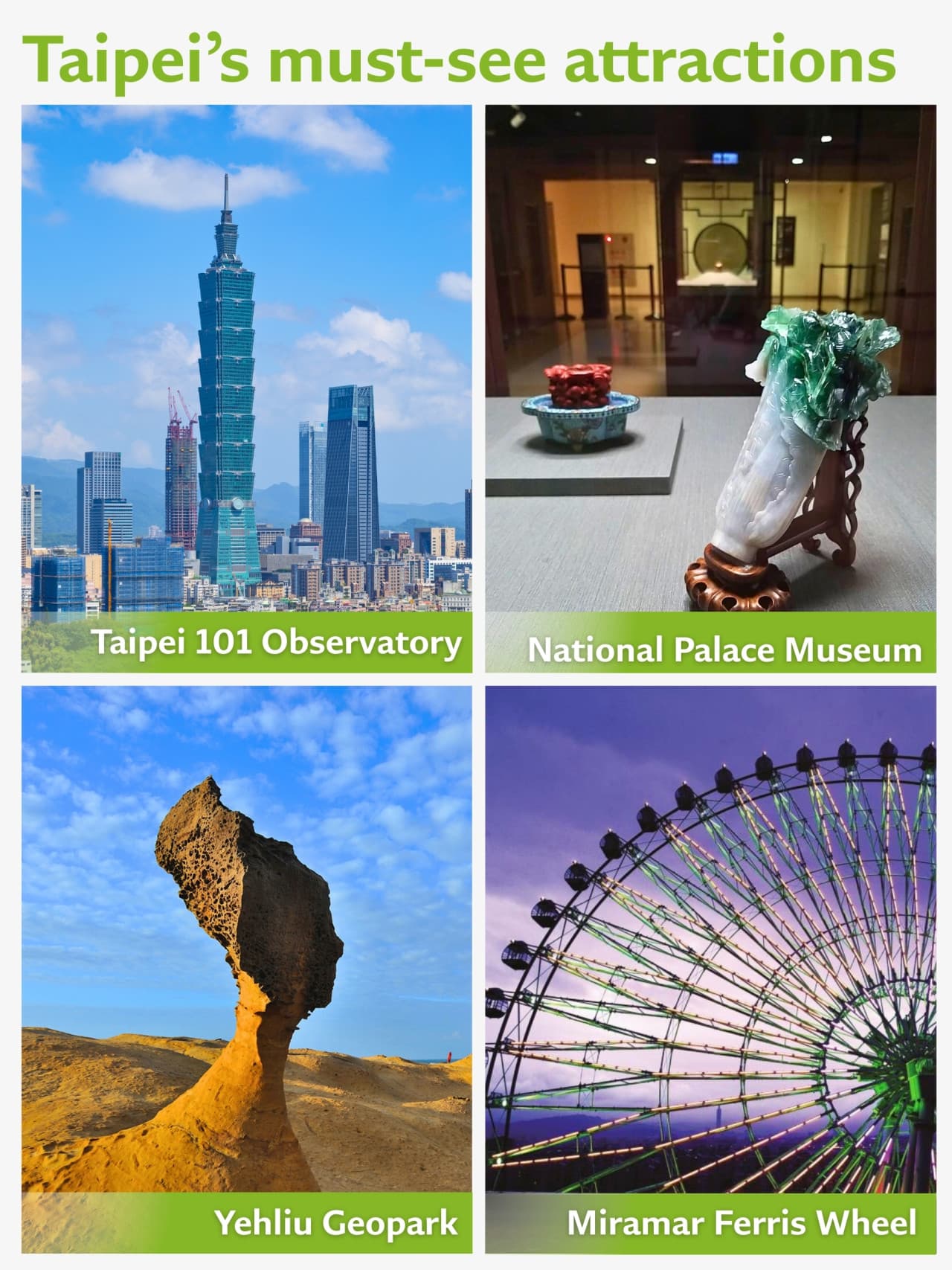 Taipei FunPASS｜Taipei 101, Maokong Gondola, Taipei Zoo + with unlimited public transport rides - სურათი 5