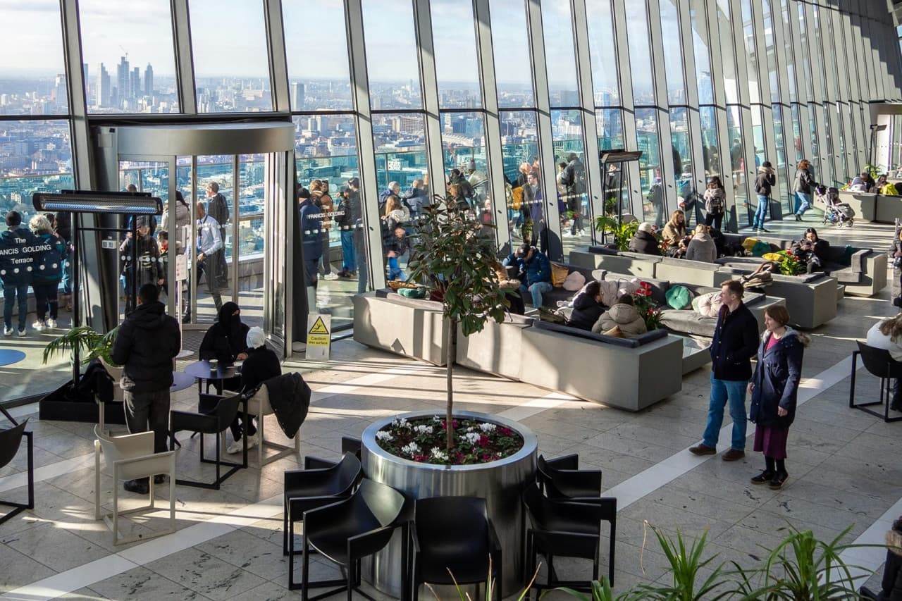 Sky Garden London Ticket - სურათი 9