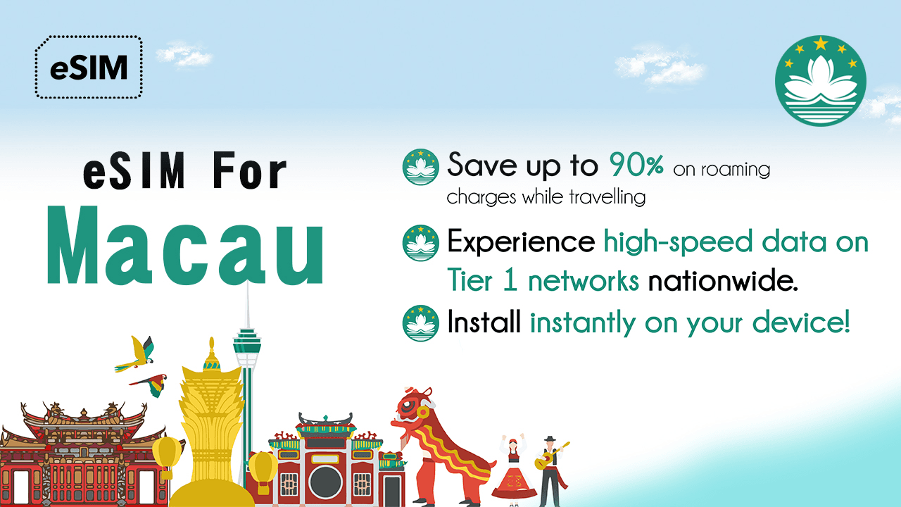 Macau Airhub eSIM - მთავარი სურათი