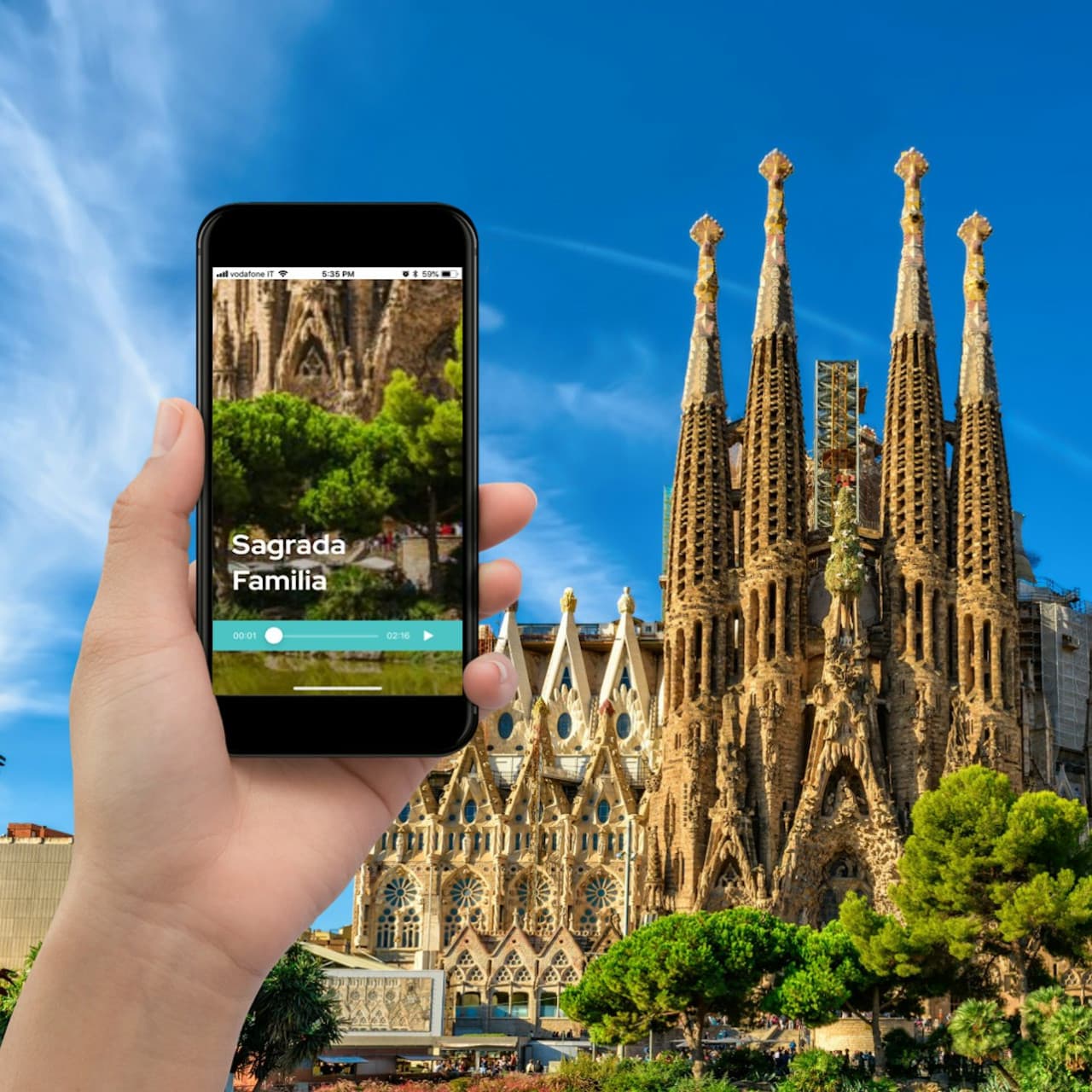 Barcelona Audio Guide App - მთავარი სურათი
