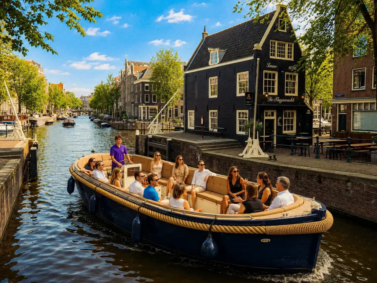 Amsterdam Open Boat Morning Cruise - სურათი 5