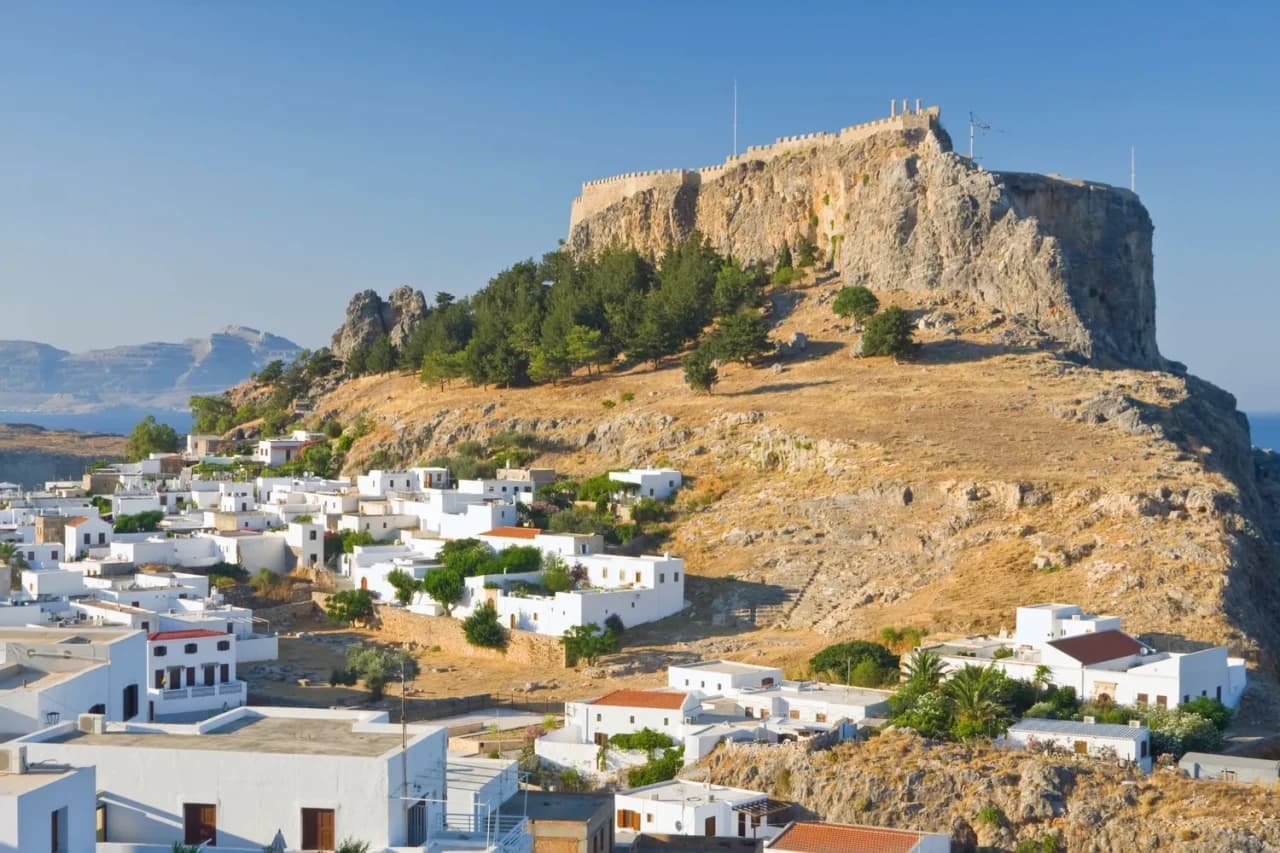 Ancient Acropolis of Lindos - სურათი 9