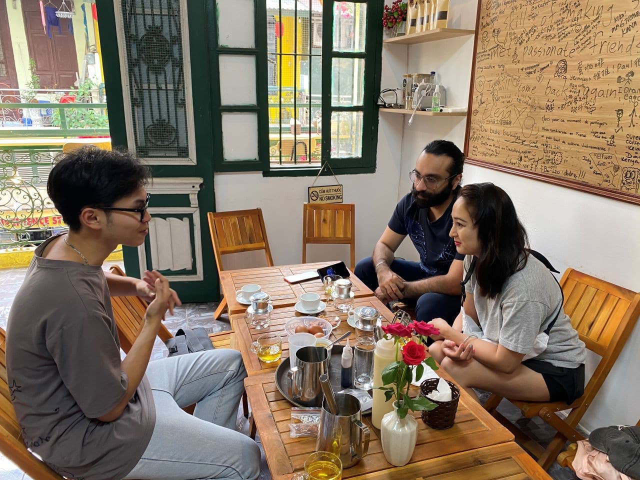Egg Coffee Class and Hanoi Street Food Walking Tour - სურათი 5